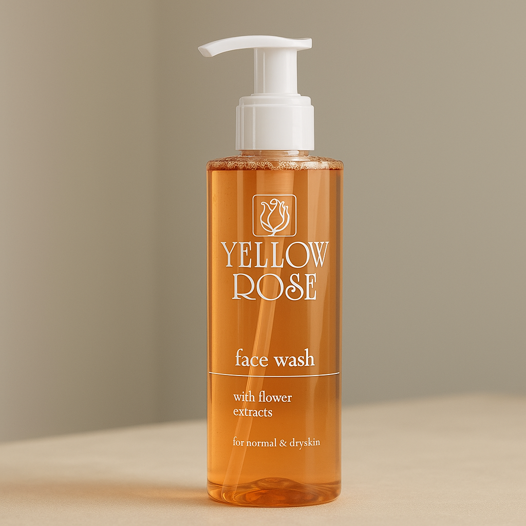 Face Wash With Flower Extract